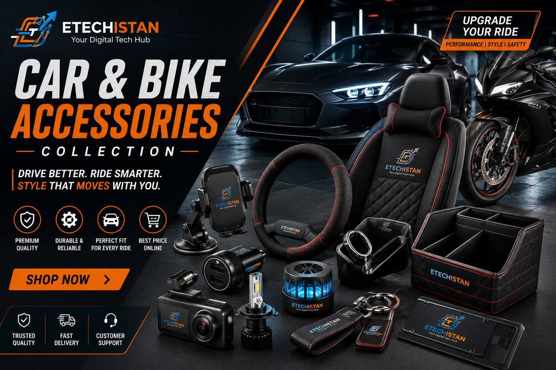 BIKE AND CAR ACESSORIES