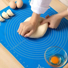Silicone Roti Mat | Large Size 50x40cm Silicon Roti Mat For Kitchen | Non-stick Baking Mat Kneading Dough Pad (Random Color)